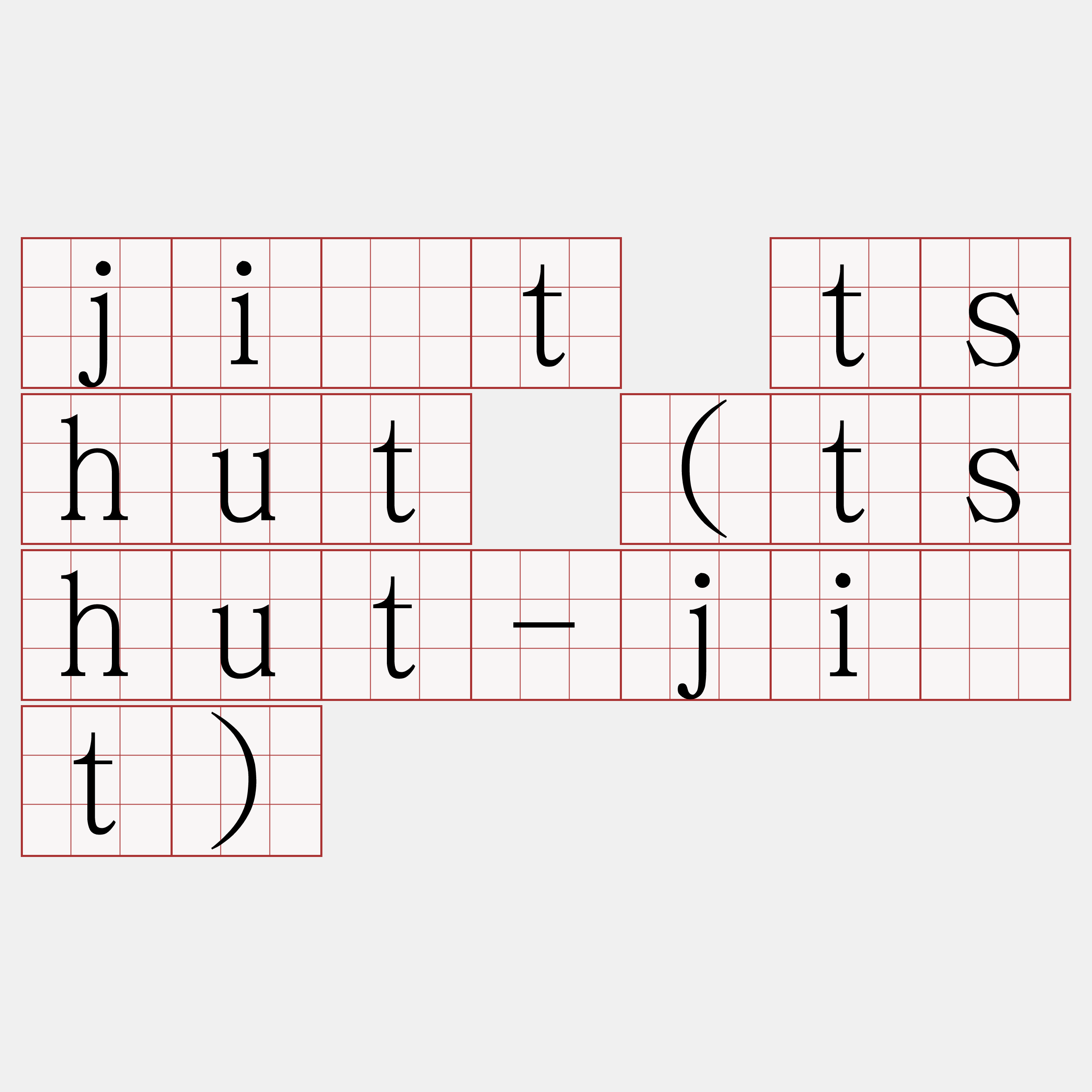 ji̍t tshut (tshut-ji̍t)